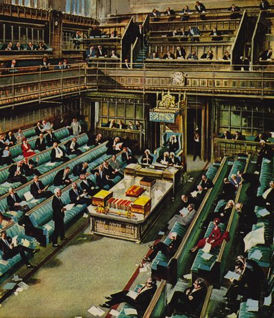 Az alsóházban alkotó: English School